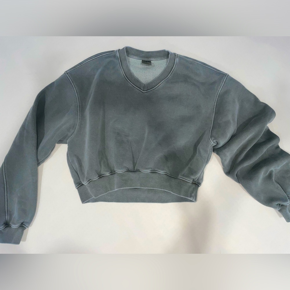 Greet cropped crew neck